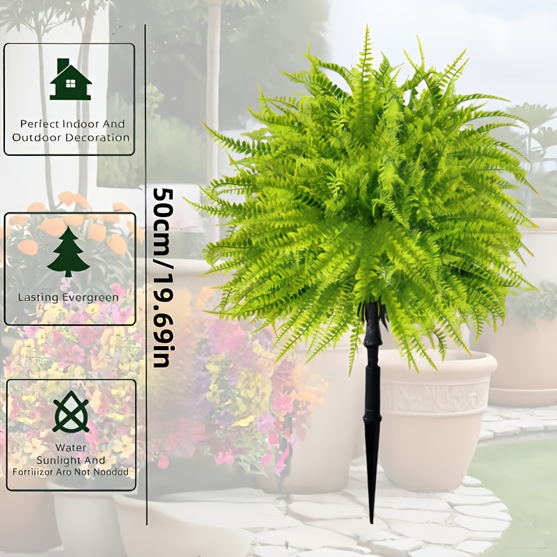 2pcs - 44cm Fern Ground Insert - đánh giá và giá Dracaena Marginata