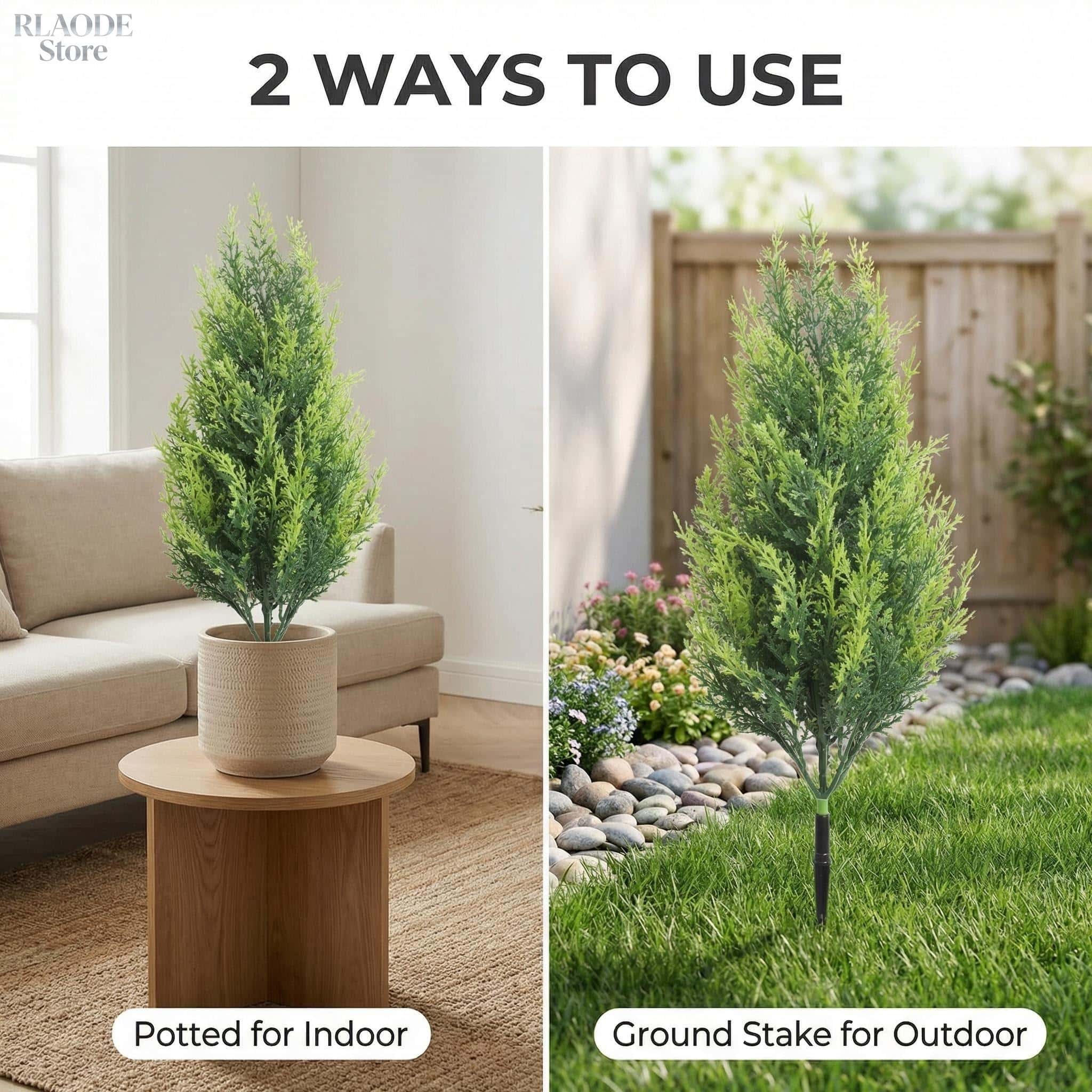 2PCS Realistic Fake Cypress Tr - đánh giá và giá Dracaena Marginata