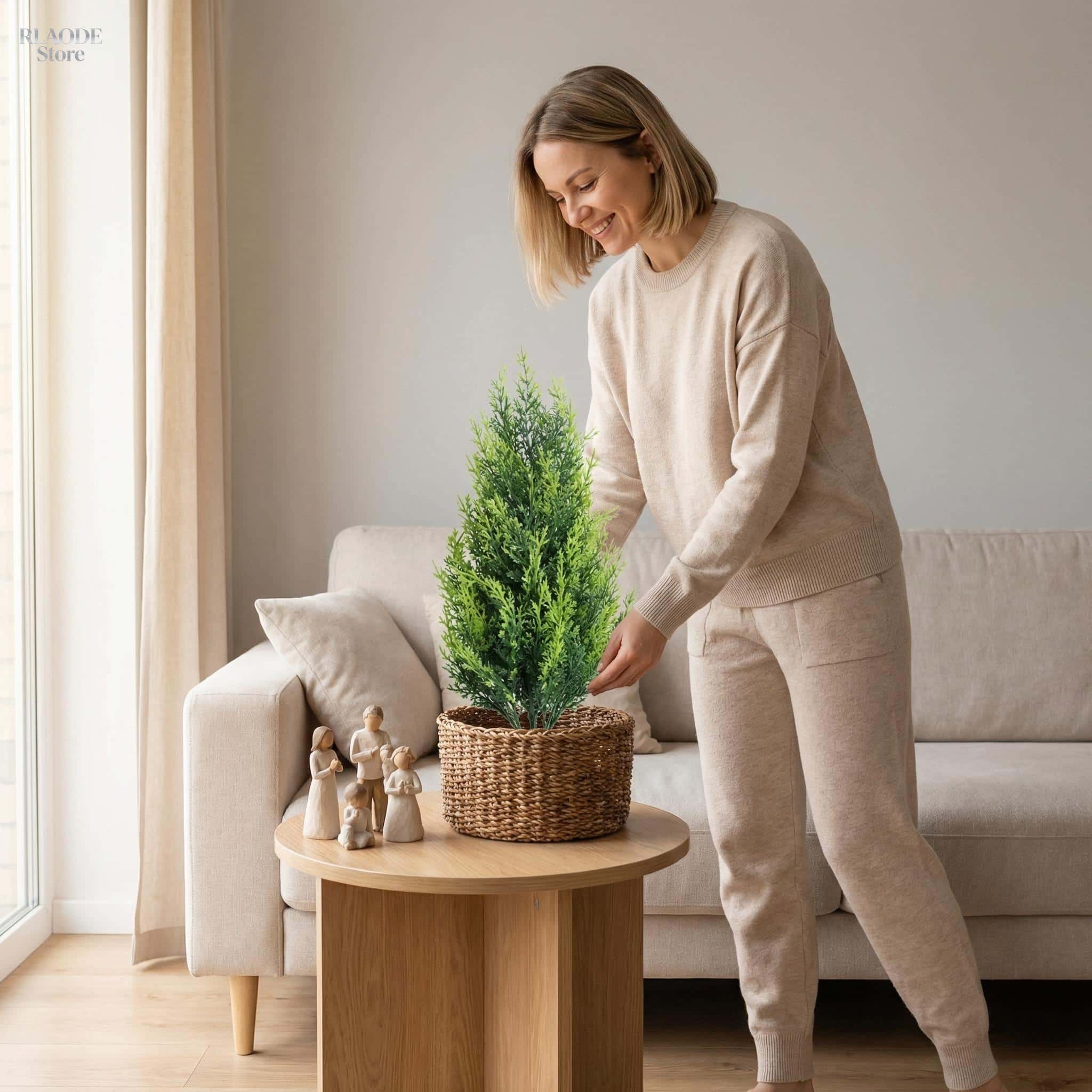 2PCS Realistic Fake Cypress Tr - đánh giá và giá Dracaena Marginata